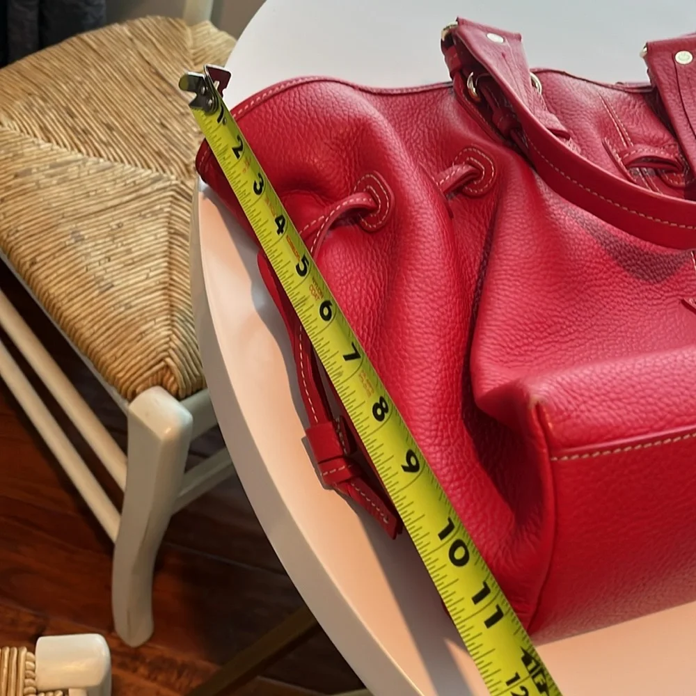 Dooney and Bourke Red Chiara Bag size medium - Picture 14 of 14
